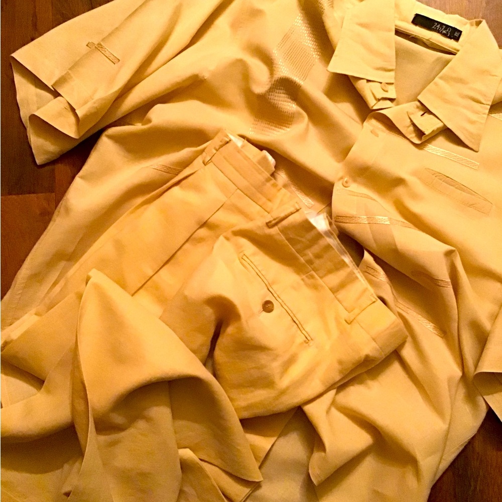 Men’s 247 Inc Linen 2pc Walking Suit